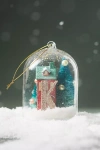 Anthropologie Home For The Holidays Monogram Ornament In Blue