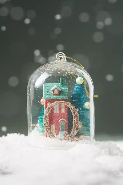 Anthropologie Home For The Holidays Monogram Ornament