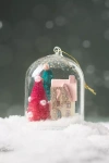 Anthropologie Home For The Holidays Monogram Ornament In Blue