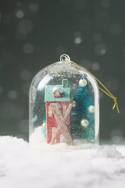 Anthropologie Home For The Holidays Monogram Ornament In Multi