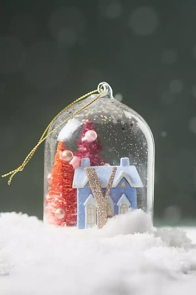 Anthropologie Home For The Holidays Monogram Ornament