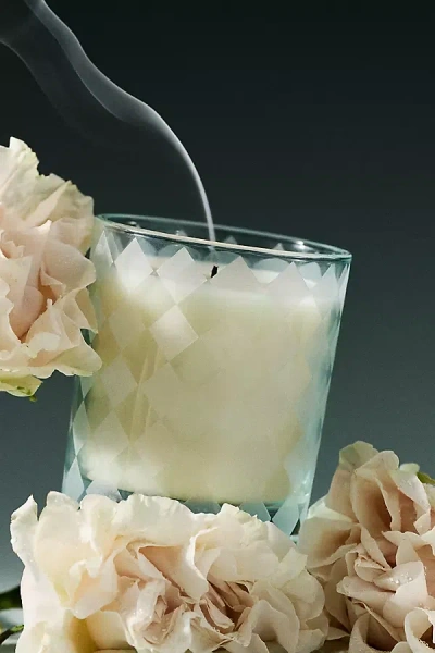 Anthropologie Hotel Bon Séjour Woody Rose & Oud Boxed Glass Candle In Neutral