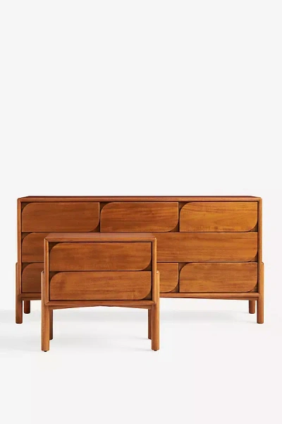 Anthropologie Hudson Eight-drawer Dresser In Brown