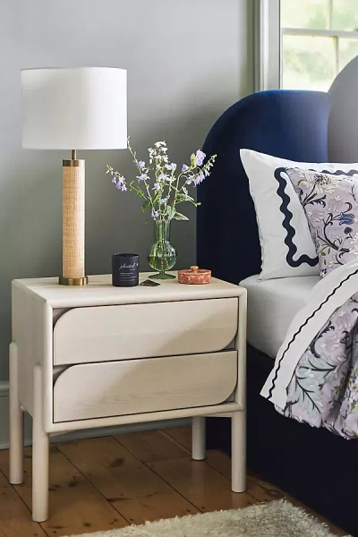 Anthropologie Hudson Nightstand In Neutral