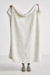 Anthropologie Hugger Throw Blanket In White