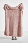 Anthropologie Hugger Throw Blanket In Pink