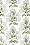 Anthropologie Hydrangea Bloom Floral Peel-and-stick Wallpaper In Multi