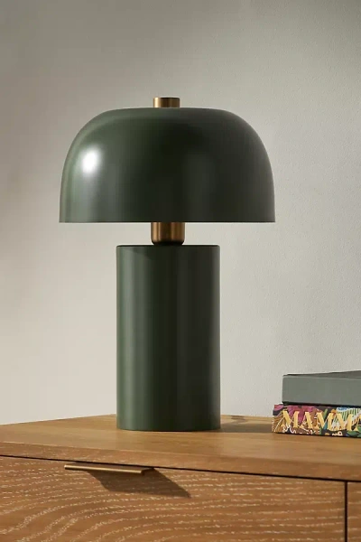 Anthropologie Hyperion Table Lamp In Green