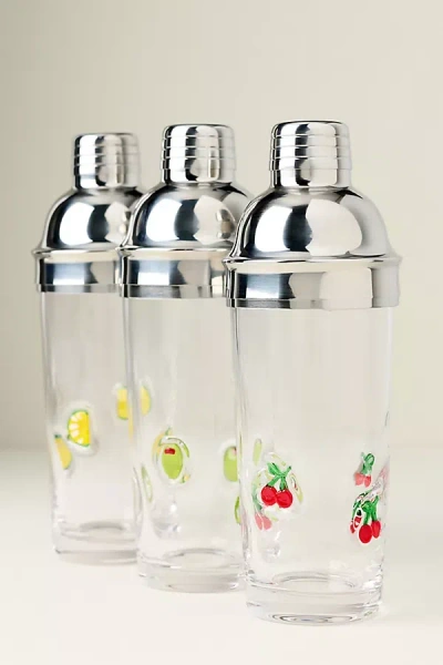 Anthropologie Icon Cocktail Shaker In Transparent