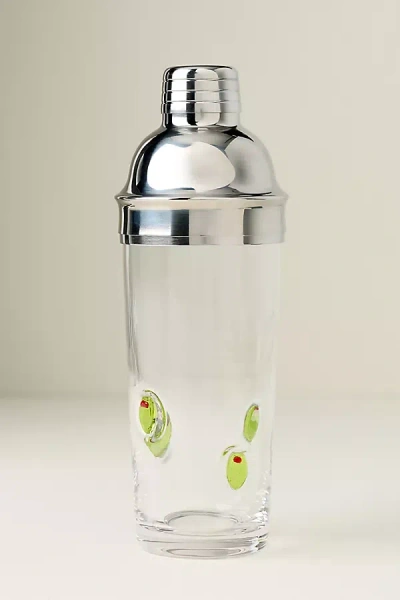 Anthropologie Icon Cocktail Shaker In Transparent