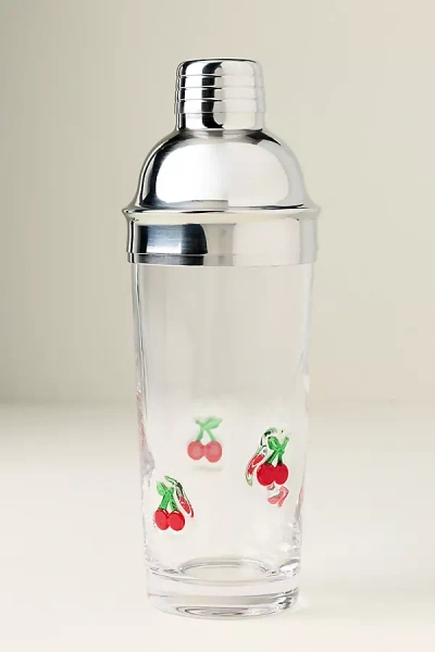 Anthropologie Icon Cocktail Shaker In Yellow