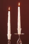 Anthropologie Icon Holiday Taper Candles, Set Of 2 In White
