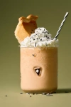 Anthropologie Icon Juice Glass In Brown