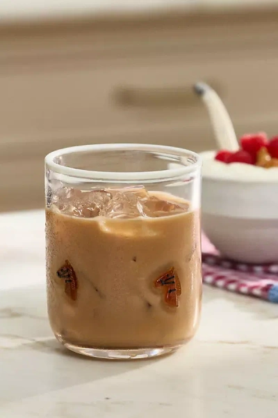 Anthropologie Icon Juice Glass In Transparent