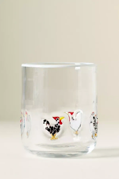 Anthropologie Icon Juice Glass In Transparent
