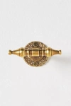 Anthropologie Ida Heritage Brass Bath Hook In Gold