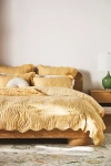 Anthropologie Iluka Cotton Printed Floral Quilt In Neutral