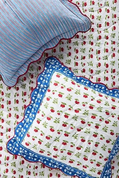 Anthropologie Iluka Euro Sham In Neutral