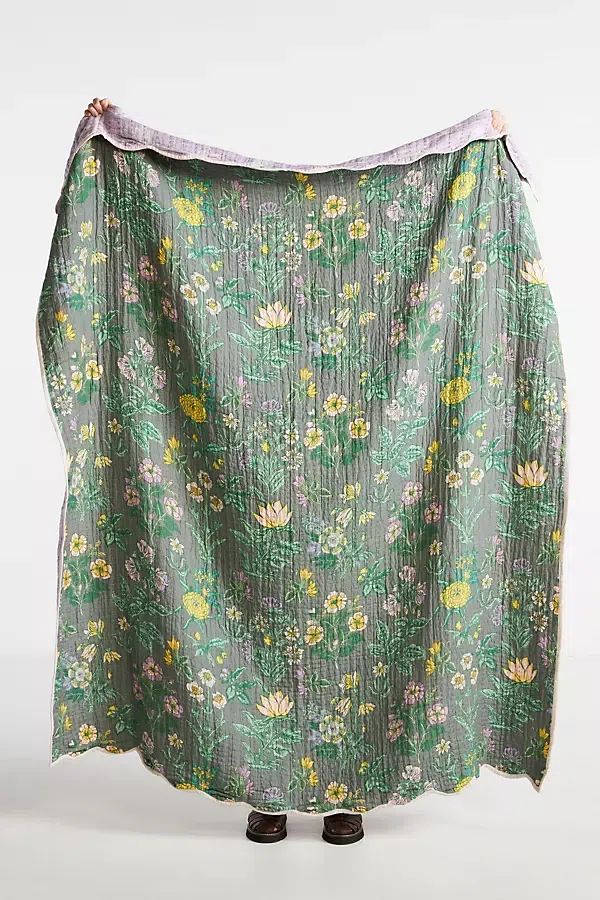 Anthropologie Iluka Throw Blanket