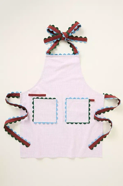 Anthropologie Indira Embroidered Apron In Multi