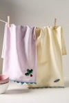 Anthropologie Indira Embroidered Dish Towels, Set Of 2 In Multi