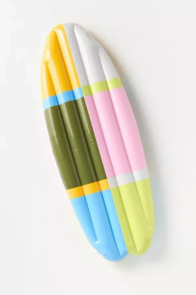 Anthropologie Inflatable Pool Surfboard In Multi