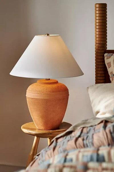 Anthropologie Inizio Table Lamp In Orange