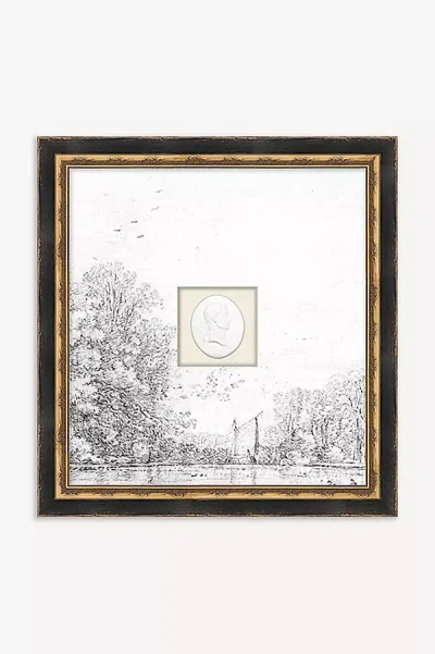 Anthropologie Intaglio Refinement Wall Art In Multi