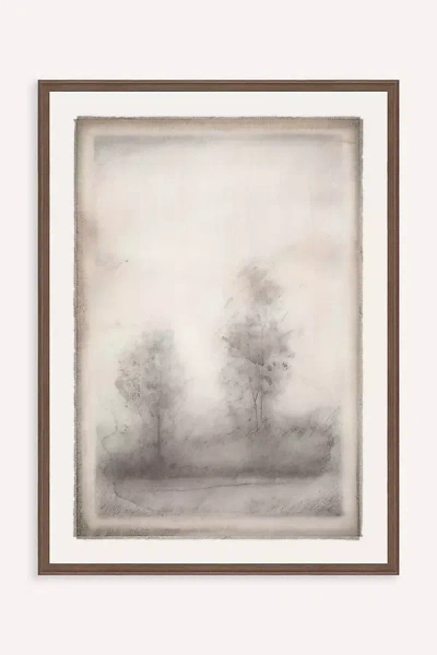 Anthropologie Into The Mist Wall Art In Gray