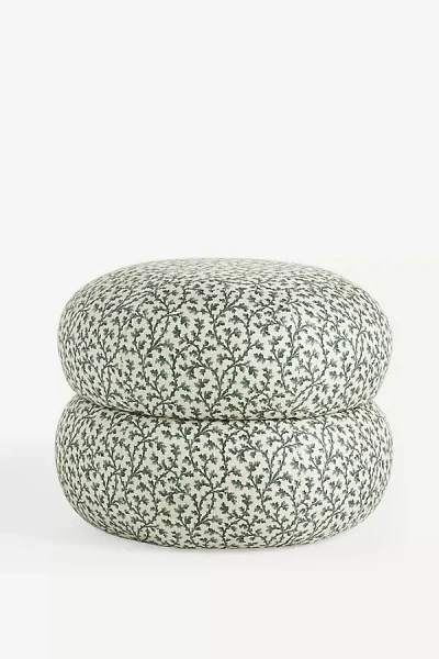 Anthropologie Irena Muntz Ottoman In White