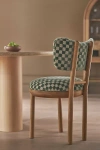 Anthropologie Irie Carmine Jacquard Dining Chair In Green