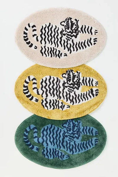 Anthropologie Isa Tiger Bath Mat In Multi