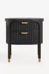 Anthropologie Isla Nightstand In Black