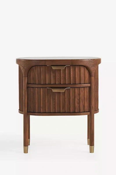 Anthropologie Isla Nightstand In Brown