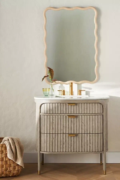 Anthropologie Isla Single Bathroom Vanity In Neutral