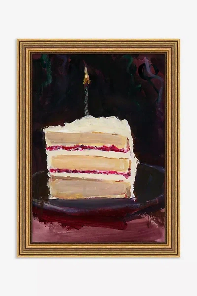 Anthropologie It's My Party Wall Art In Gold