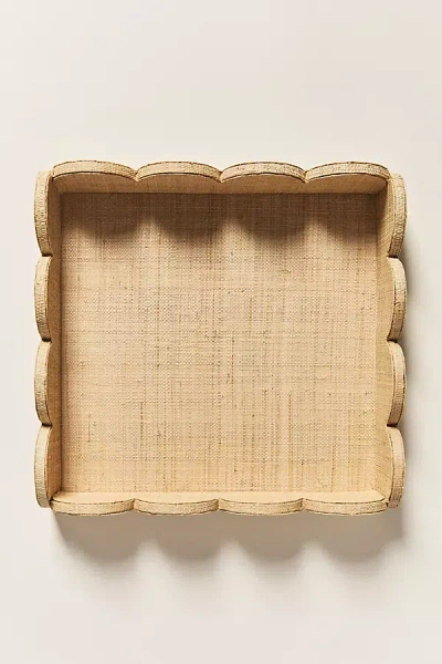 Anthropologie Jamie Young Wonderland Scallop Tray In Neutral