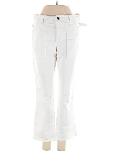 Pre-owned Anthropologie Jeans In White