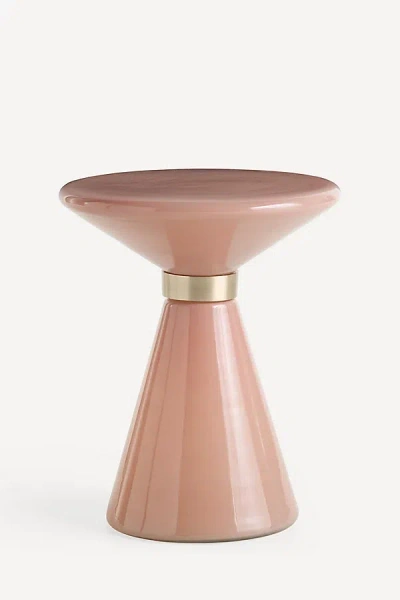 Anthropologie Jemma Glass Drink Table