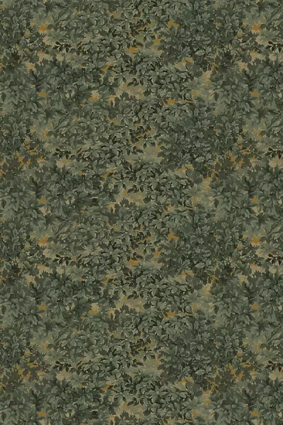 Anthropologie Jeremiah Brent Green Antique Arras Botanical Peel-and-stick-wallpaper