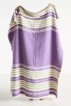 Anthropologie Jolene Gauze Woven Stripe Throw Blanket