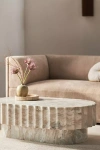 Anthropologie Jolie Marble Coffee Table In Neutral