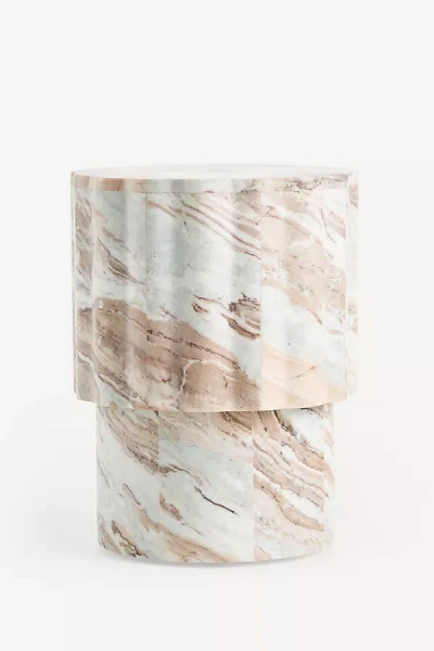 Anthropologie Jolie Marble Side Table