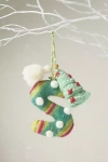 Anthropologie Jolly Monogram Ornament In Multi