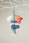 Anthropologie Jolly Monogram Ornament In Multi
