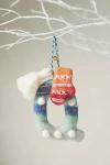 Anthropologie Jolly Monogram Ornament In Multi