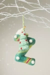 Anthropologie Jolly Monogram Ornament In Multi