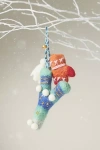 Anthropologie Jolly Monogram Ornament In Multi