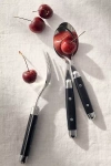 Anthropologie Jubilee Flatware 16-piece Place Setting In Black