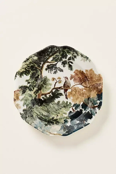 Anthropologie Judarn Stoneware Dessert Plate, Set Of 4 In Multi
